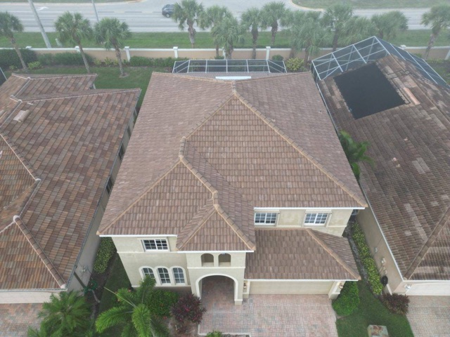New roof installation by Prestige Roofing Company
