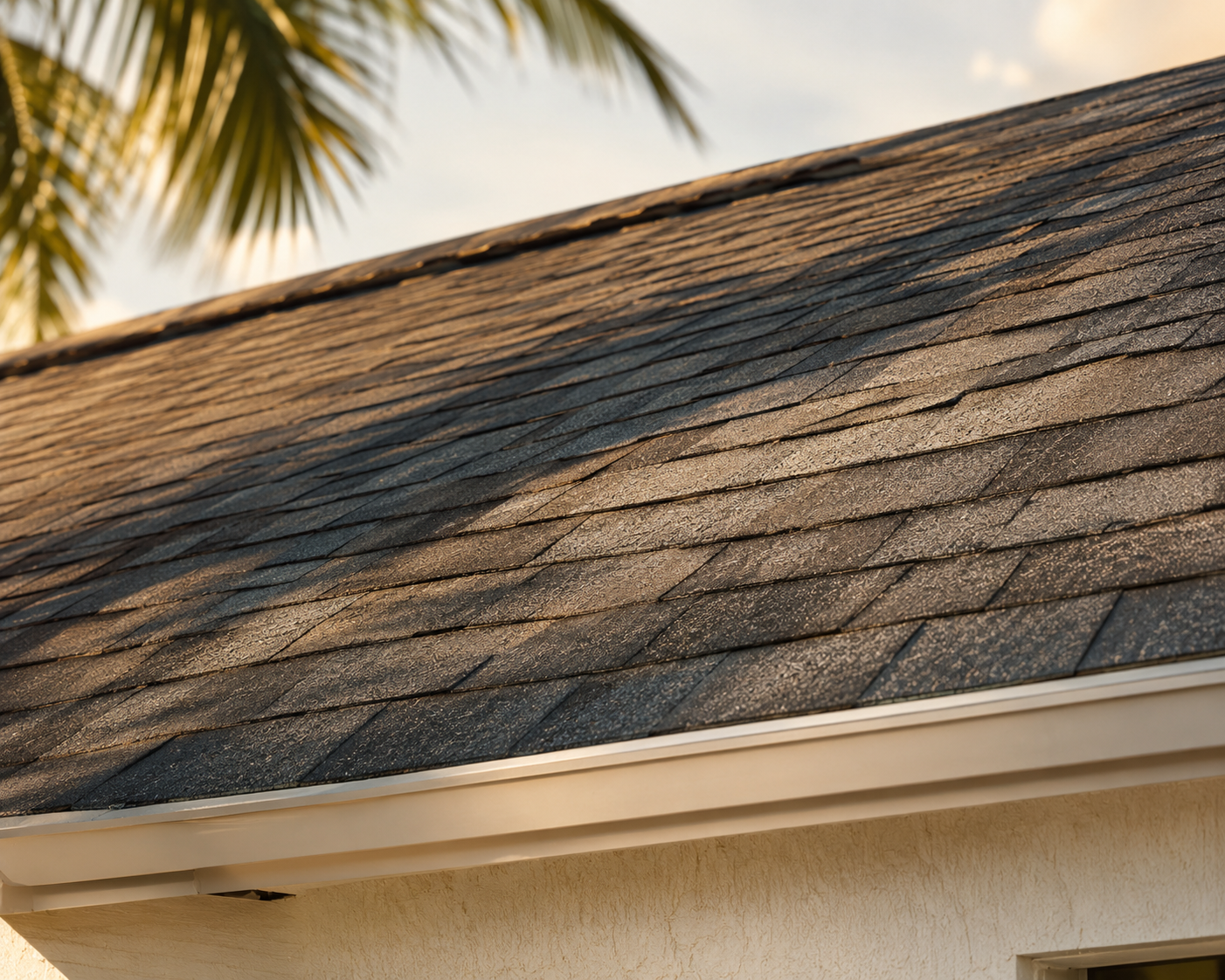 Shingle roof installed by Prestige Roofing in Siesta Key, FL